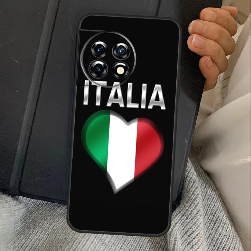 Italy Flag Case For OnePlus 15 13T 13 12 11 13R 12R 10R 10T 8T OnePlus Nord 5 CE 3 4 Lite N20 N30 Cover
