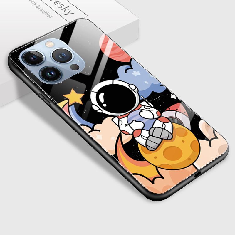 Tempered Glass Phone Case For Samsung A12 A16 A32 A53 S20FE S23 S25 Honor20 X6A 90Lite 9X Huawei Y9Prime2019 P30Lite Soft Edge Shockproof Smooth Shell