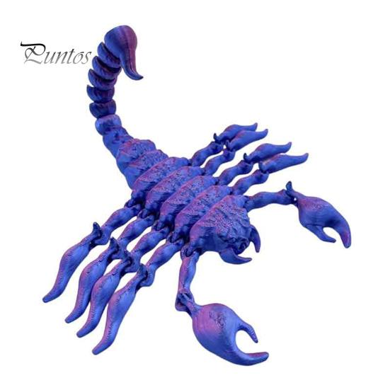 

3D-печатная статуэтка-украшение в виде скорпиона с гибкими суставами, реалистичные модели скорпионов для взрослых и подростков