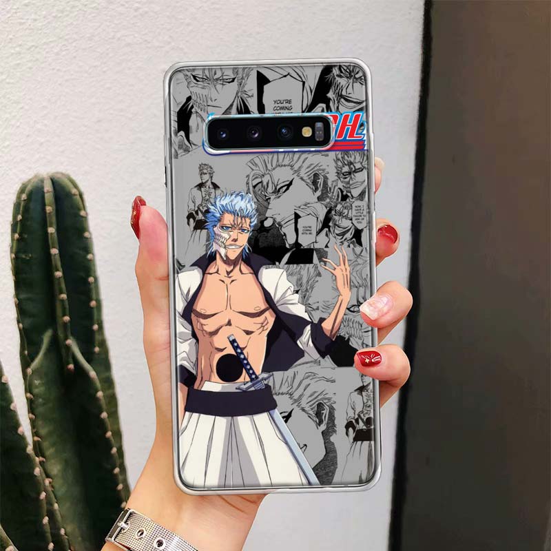 Bleach Grimmjow For Samsung Galaxy Note 20 Ultra 20 10 Pro 9 8  Phone Case S10E S10 Plus S9 S8 + S7 Edge M21 M32 Cover