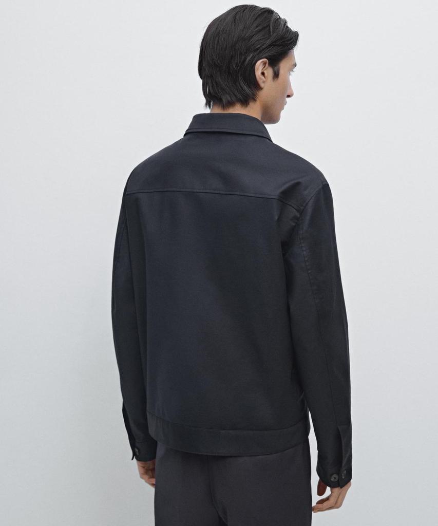 Massimo Dutti Cotton Blend Jacket