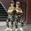 Kids Camouflage Training Uniform Set