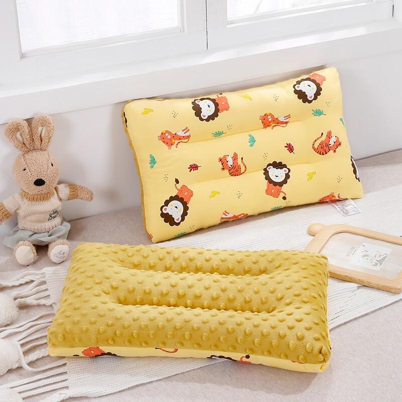 OLOMM Kids Cotton Double-Sided Cartoon Pillow