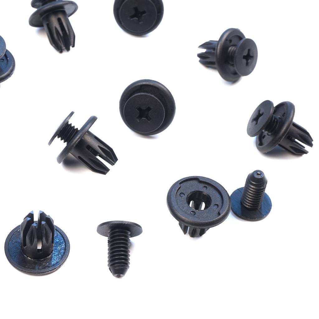 ECF1562 10 Pieces Bumper Clip for Honda 91503 SP0 003 Mazda FB0156964 Nissan 01553 01285