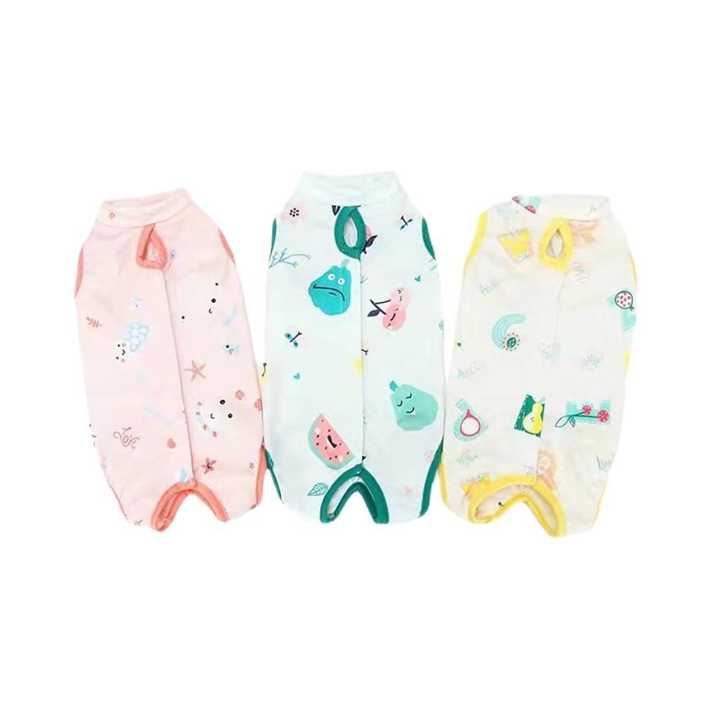 Soft Comfortable Dog Cat Spay Recovery Suit Post-Surgery Care Clothes Puppy Weaning Clothes Pet Jacket Dog Clothes