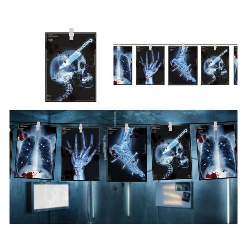 Fiestas Guirca Paper X-Ray Halloween Bunting