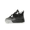 Air Jordan 4 Retro TD Fear 2024 Baby Sneakers Black White Anthracite FV4538-002