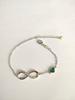 Bracciale Cuore Zircone Infinito Europeo e Americano: Regalo di Gioielli alla Moda per San Valentino