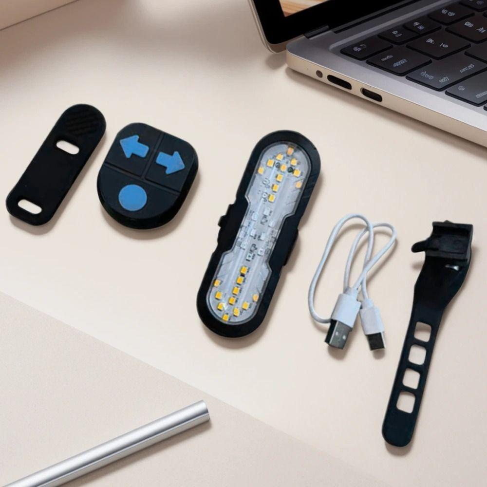 Waterproof Bicycle Turn Signal Tail Light Bicycle Rear Taillight  Road Bicycle