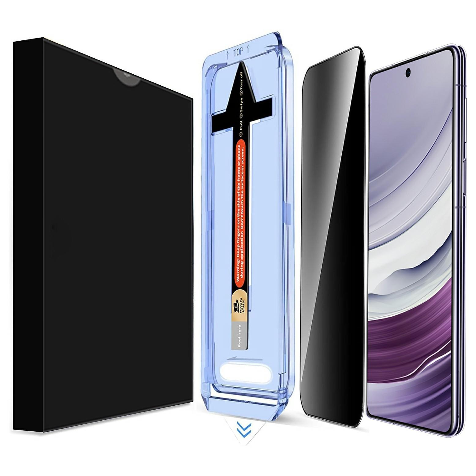 

For Samsung Galaxy S25+ Anti Spy Tempered Glass Screen Protector with Automatic Dust Removal Tool Type A