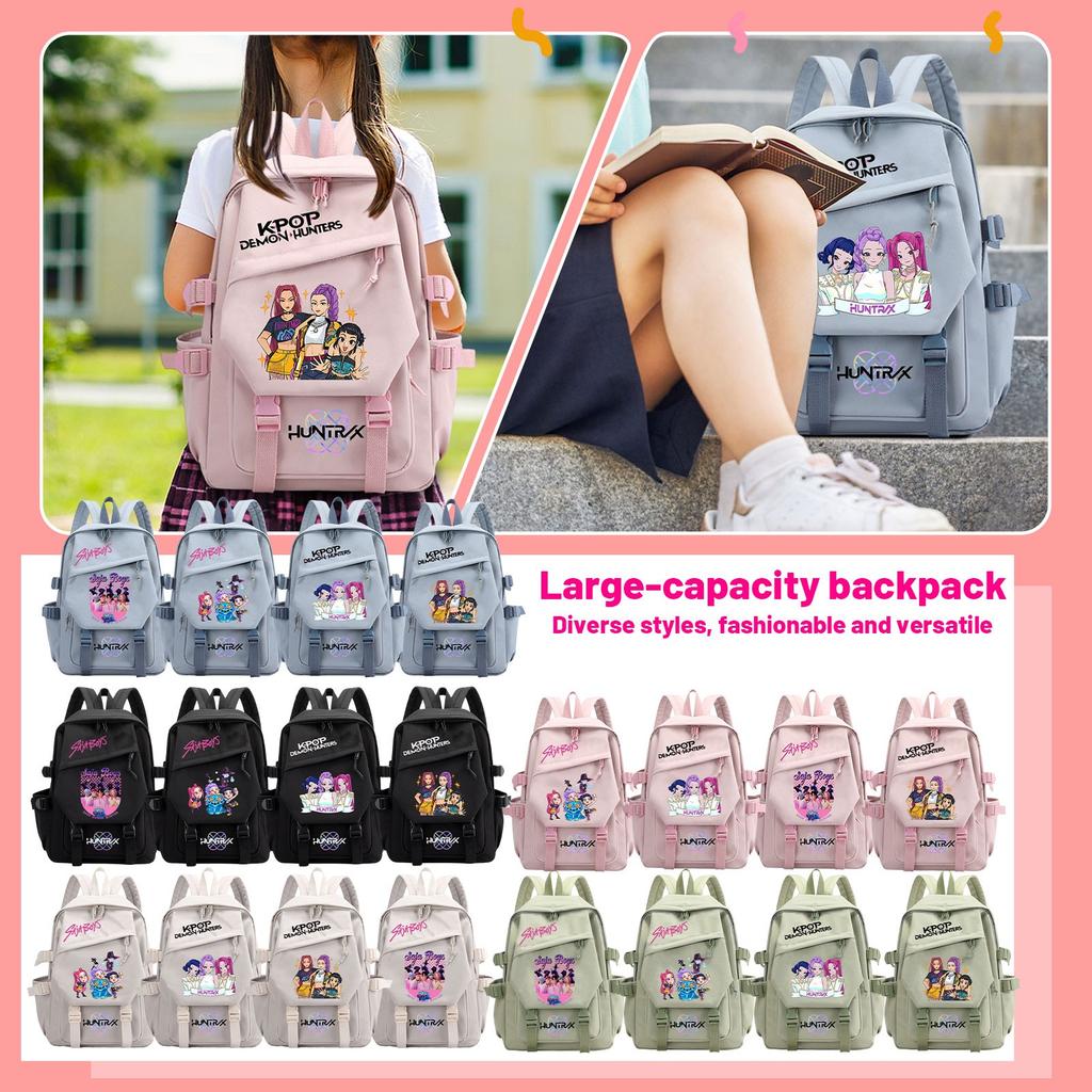 Backpack, Back To School, Cartoon Cute Travel Backpack Print Peripheral Double-shoulder Backpack For Teenagers, Students, Boys And Girls