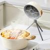 Portable Soot Purifying Fan Desktop Range Hood Plastic Texture for Soot and Cooking with Multi Layer Filtration System