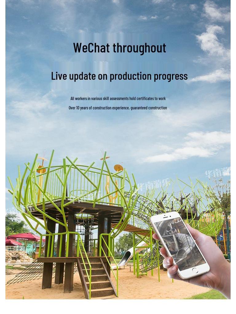 Outdoor Stainless Steel Kids' Slide and Play Equipment for Parks