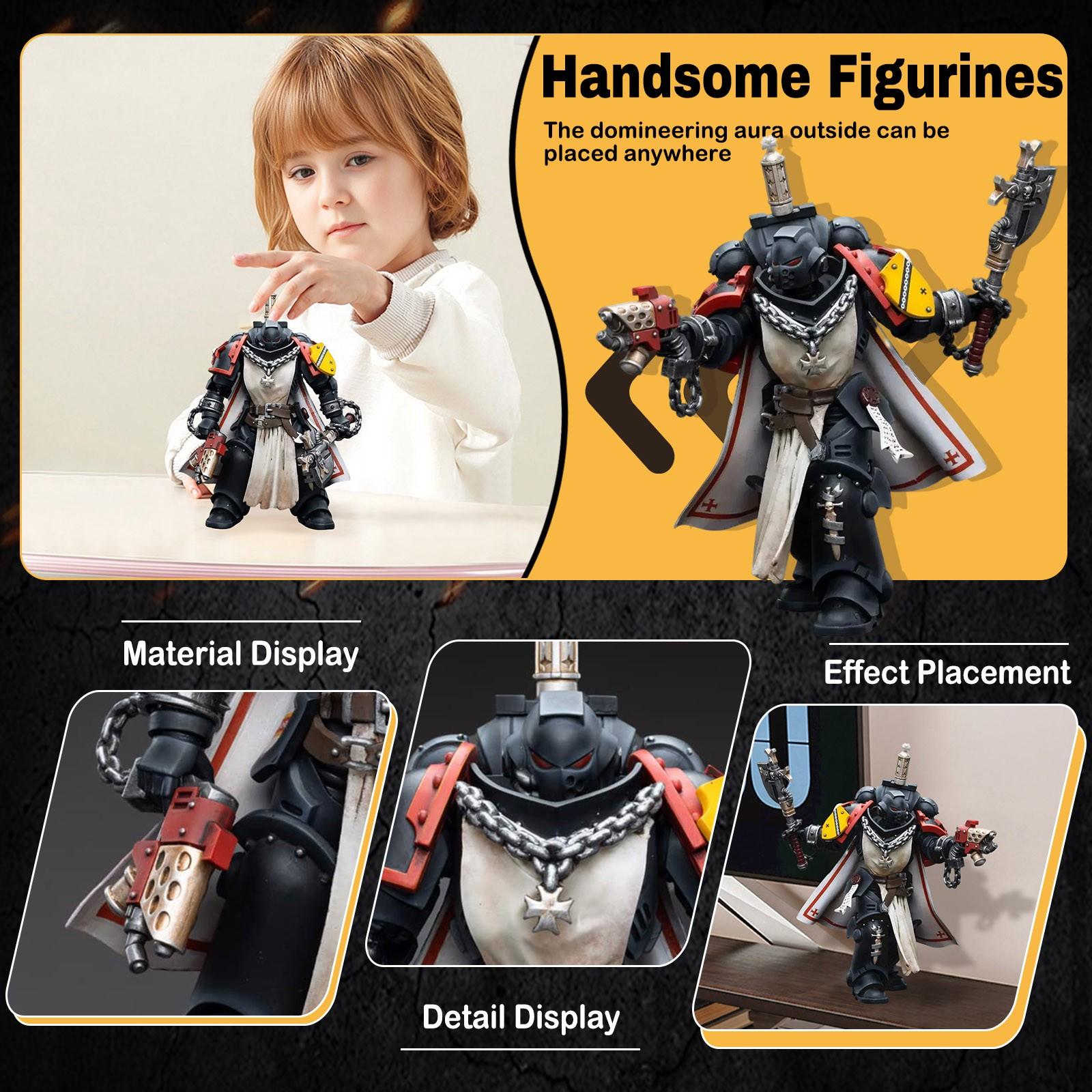 

1/18 Game Character Toys, Desktop Decorations, Movable Joints, 4.8 Inches One Size