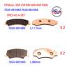 4er Set Bremsbeläge für CFMoto ZFORCE CFORCE UFORCE 450 550 500 600 800 1000 2018 2019 2020 7020-0810B0 7020-0810A0