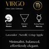 Virgo Zodiac Attar Perfume  | Pure Fresh Herbal Scent with Green Earthy Notes | Earth Sign Astrology Inspired Luxury Attar |  12ML