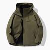 Mens Womens 3-in-1 Waterproof Windproof Hiking Jacket With Removable Shell Gore-Tex Fabric All-Season Outdoor Parka