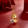Personalized Zodiac Snake Pendant Necklace Original Fashion Charm 925 Sterling Silver Jewelry Handmade Festival Anniversary Gift