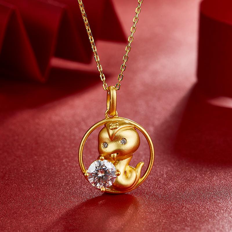 Personalized Zodiac Snake Pendant Necklace Original Fashion Charm 925 Sterling Silver Jewelry Handmade Festival Anniversary Gift