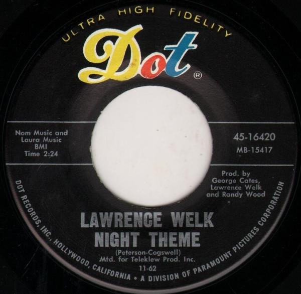 

7inch Record LAWRENCE WELK - Night Theme / Zero-Zero 4516420 Dot Records 1962 US Jazz Used