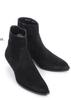 Men's European & American Chelsea Boots - Pointed Toe, Zipper, Denim, British-Style Martin Boots