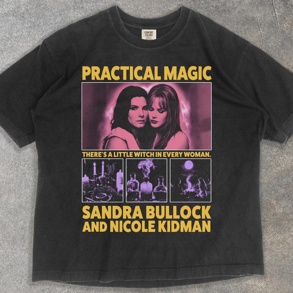 Vintage Washed Practical Magic 1998 Men's T-Shirt