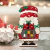 Artistic Festival Wooden Female Gnomes Statue Durable Holiday Decoration for Living Room Office Table
