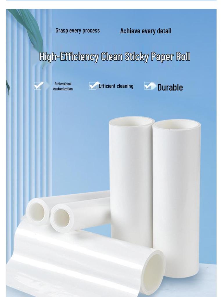 PP and Ordinary Type Adhesive Dust Roller for Cleaning