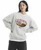 REBRENNER Dtf California Beach Sweatshirt White Melange