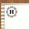 Printtoo Alphabet H Monogram Octagon Celtic Swirl Frame Self Inking Rubber Stamp Office