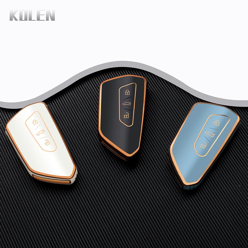 Tpu Car Remote Key Cover Case Shell Fob For Vw Volkswagen Golf 8 For Skoda Octavia A8 Mk8 Mk4 For Seat Leon Mk4 Cupra Formentor