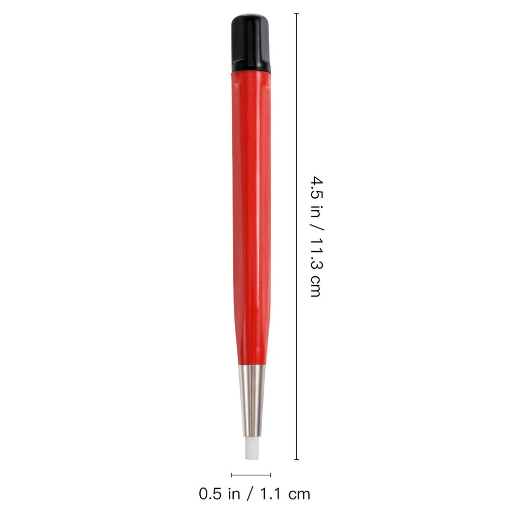 Pix fibră de sticlă Perie curățare mașină Stil umplere Creion Îndepărtare rugină Nylon Instrument ceas