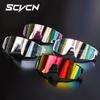 SCVCN Fsshion Sunglasses Street Cycling Glasses Bike Men UV400 Sports MTB Outdoor Bicycle Women Sunglasses Multi Color Riding 7
