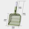 Cats Litters Scoops,Plastic Sifter Cats Litters Shovel Kitties Scooper Mesh Shovel with Long Handle Kitten Poop Lifter