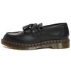 Adrian Yellow Stitch Leather Tassel Loafers 'Black Smooth' Men's 22209001
