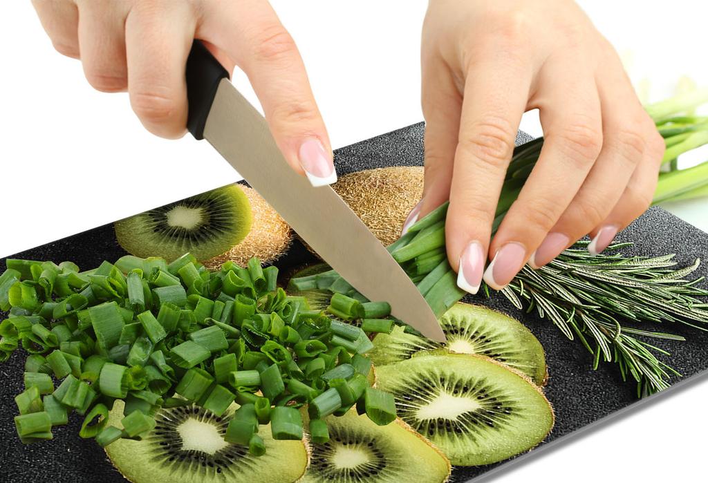 SZKLANA DESKA DO KROJENIA 30x52 Kiwi