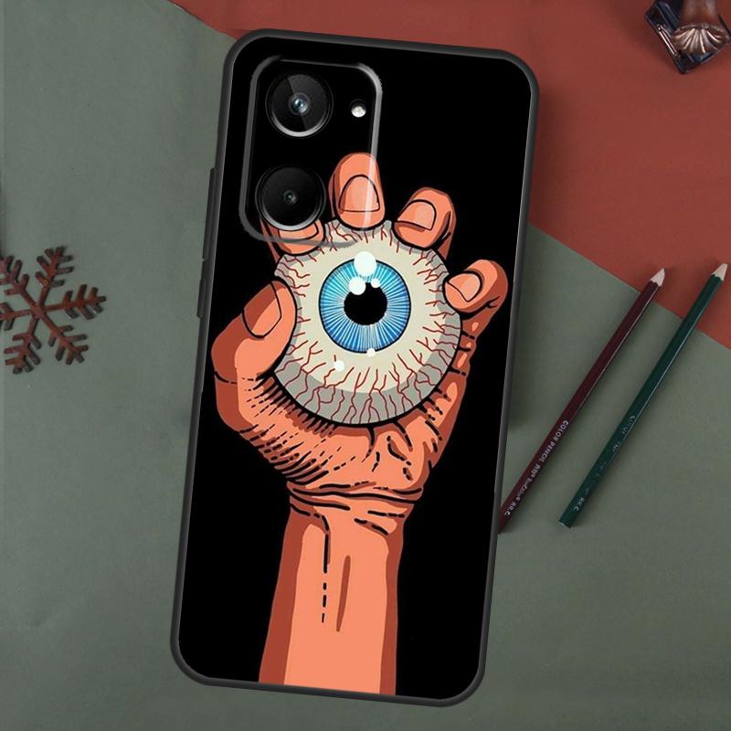 

Hands with eyes Case For Realme 15 Pro GT7 GT6 C65 C67 C61 C53 C55 C51 C35 C63 C71 C75 11 12 13 14 Pro Plus Realme C71 4G