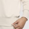 Nike Sportswear Phoenix Fleece Logo FW24 Outdoor Casual Sports Pullover Long Sleeve Jacket Women Jackets Off-White FV7680-104