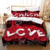 Yellow Maple Leaf French Bulldog Microfiber Bedroom Comforter Cover with Pillowcases Lovely Pet Dog Bed Sets for Girl Boy Teen