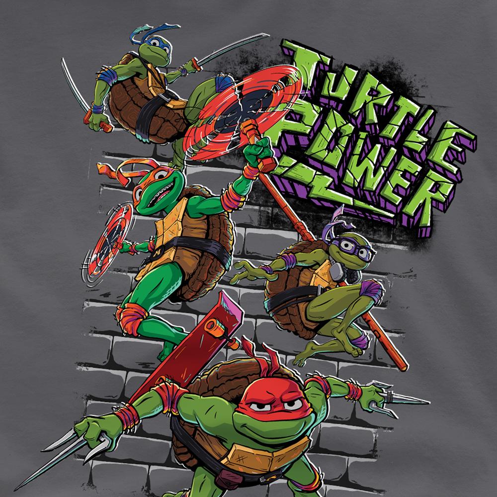 Teenage Mutant Ninja Turtles: Mutant Mayhem Unisex Adult Turtle Power Brothers T-Shirt