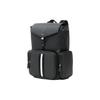 Bally Letter Logo Large Capacity Striped Lock Buckle Backpack Men Backpack Black 6303962