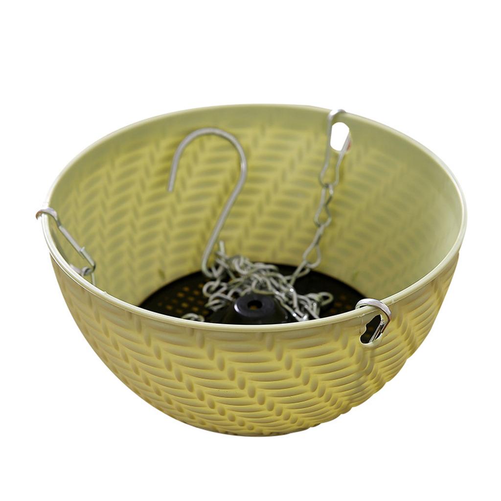 Plants Hanger Wide Opening 5.9x3.5 Inch Garden Balcony Yard Decorative Hanging Basket Cacti Succulent Hanging Planter