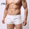 Underpants Soutong Men Skin-friendly Breathable Cotton Blend Boxer Brief Elastic Waistband for Gym Sports Briefs