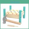 Style Wooden Montessori Hammering Toy For Kids Preschool Play And Learning