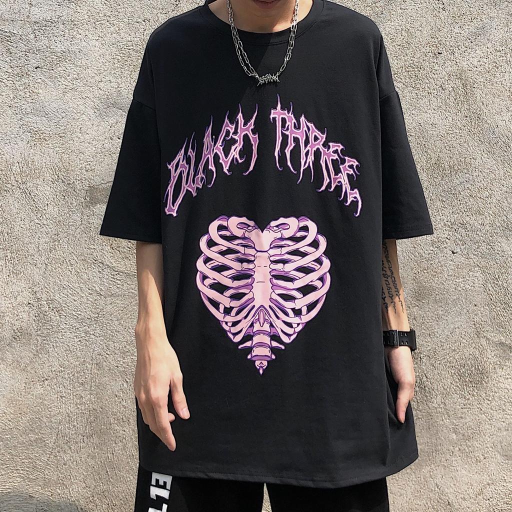 Buy Woman t-shirts goth y2k Harajuku 
