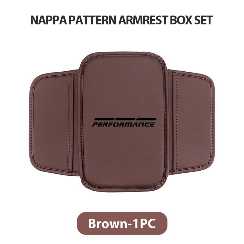 Leather Car Seat Central Console Armrest Pad Storage Bag For BMW M M2 M3 M4 M5 M6 E46 E90 E60 F30 E39 X1 X3 X4 X5 ULXMV1