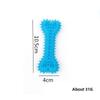 1PC Pet Chew Toy Soft Rubber Bite-resistance Bone Shape Teeth Grinding Chewing Toys for Small Dogs Training Pet Supplies