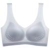 Summer ice hole cup women's ultra-thin model without steel rim vest bra showing chest small bra