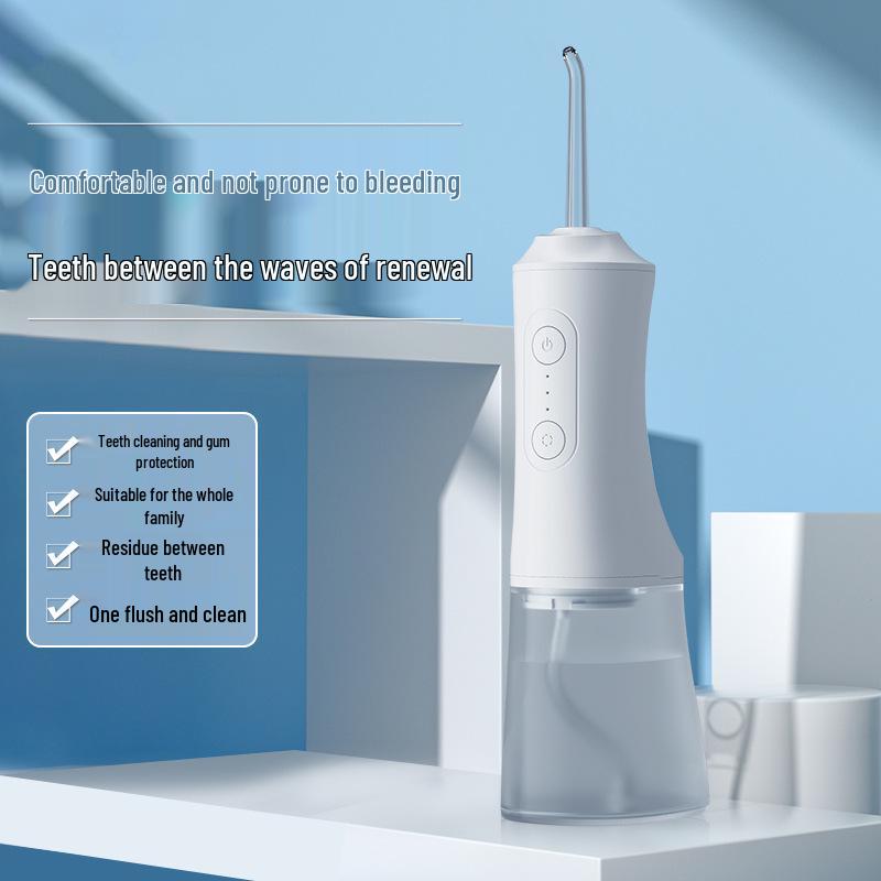 Portable High-Pressure Water Flosser - Household Electric Teeth Cleaner