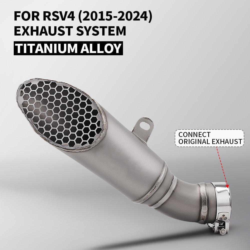 Modified Exhaust Tailpipe for Aprilia RSV4 (2015-2024)